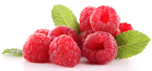A Pile of Raspberries image