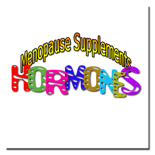 Menopause Supplements Hormones image